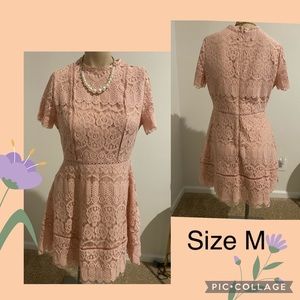 Blu Pepper Lace Dress Size M👗